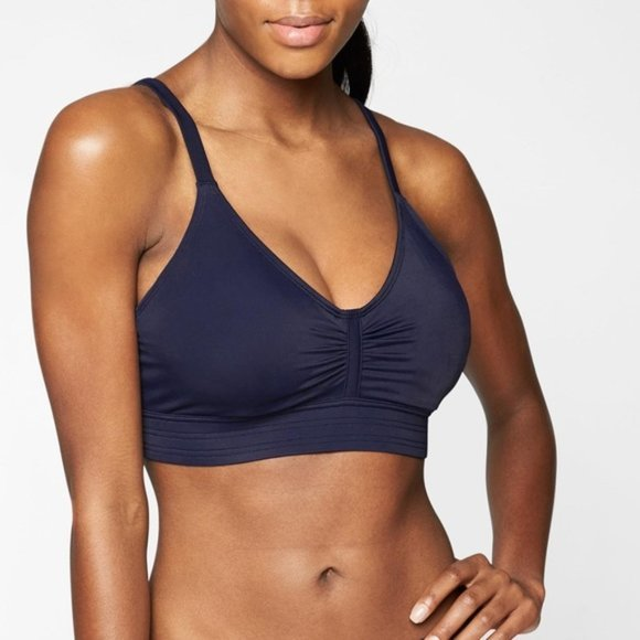 Athleta Swim Athleta Stitched Band Bikini Top Poshmark